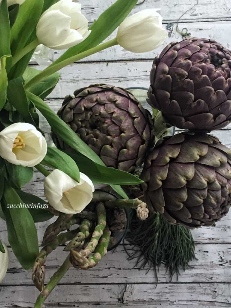 Carciofi in padella di zucchineinfuga